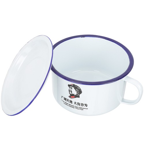 Enamel cup retro mug - cup,