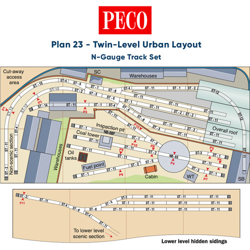 Peco plan twin level urban - 23:,