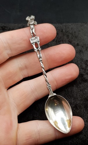 Old vintage 800 silver - old, 3.5"