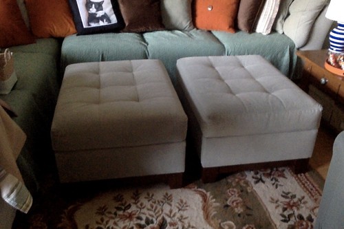 Two great modular cushions - , for