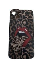 Tiger Skin Lipstick Tongue iPhone 13 Phone Case