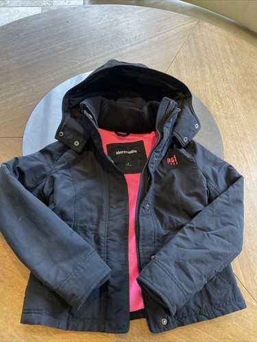 Girls abercrombie navy - girls, warm