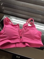 Pink Sports Bra With