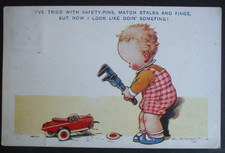 Old BAMFORTH Comic TEMPEST KIDDY 271 FIX BROKEN TOY CAR MONKEY WRENCH SPANNER