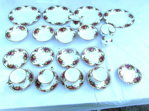 20pcs royal albert - albert, country