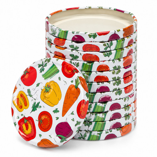 Twist off jar lids - jar, 82mm