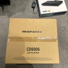 Marantz CD6006 UK Edition CD Player Black