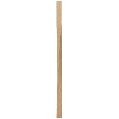 Solid oak square twist - solid, stair