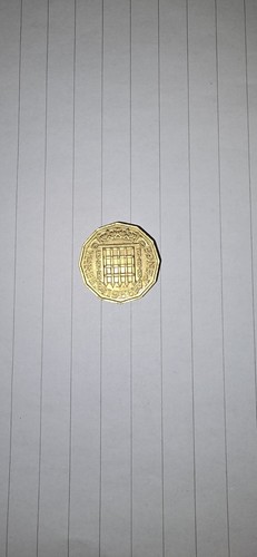1966 three pence coin - three,