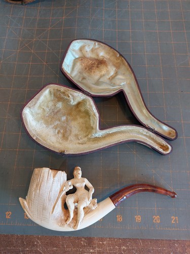 Antique warranted meerschaum - warranted,