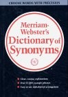 Webster's New Dictionary of Synonyms: A Dictionary of Discrimina