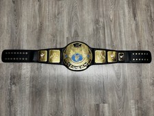 OFFICIAL Figs Toy Co 2001 WWF Big Eagle WORLD CHAMPIONSHIP Replica Belt WWE