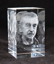 Personalised Lasered 3D Photo