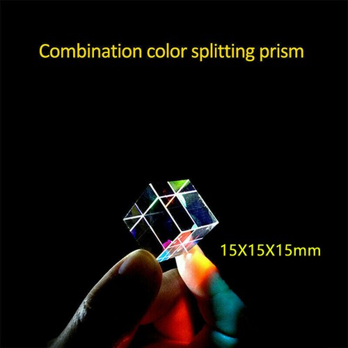 1pc optical glass prism cross - optical,