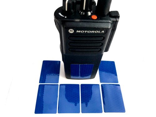 High vis reflective - reflective, blue