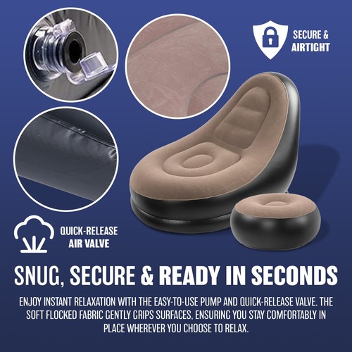 Single inflatable air sofa - single,