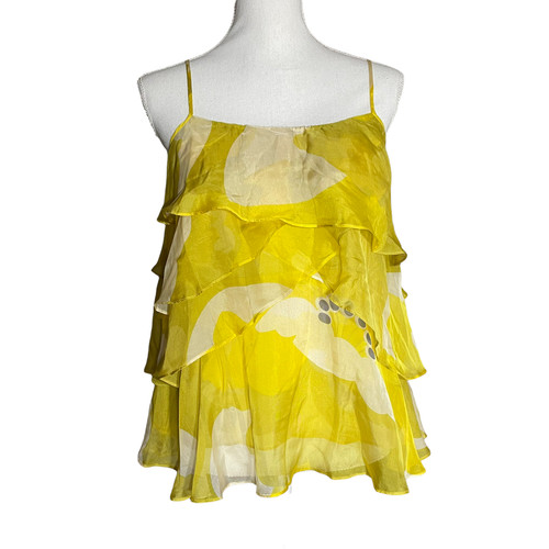 100 silk chiffon layered - 100%, cami