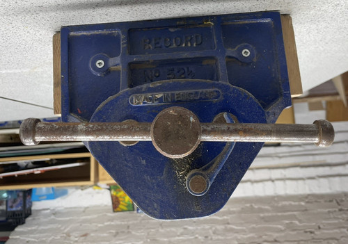 Record vice 9 jaws - 1/2, 9"