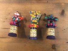 Hero Gladiators - 1991 Bluebird Toys Toy Figure Bundle x 3 figures and stands 