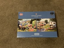 Gibsons Caravan Outings By Kevin Walsh 2x500 Piece Jigsaw Puzzles