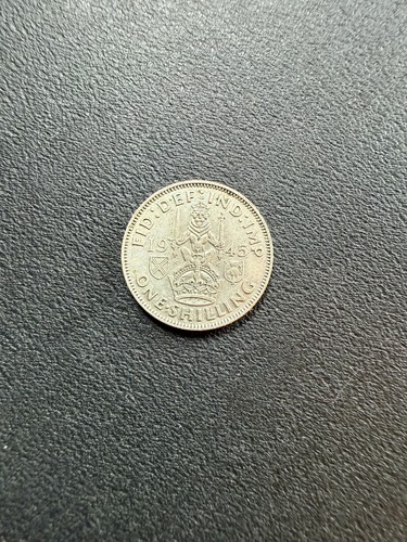 1945 george one shilling - vi,
