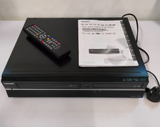 TOSHIBA DVR19DTKB2  VHS To DVD Combi Recorder Player Freeview Remote & Manual