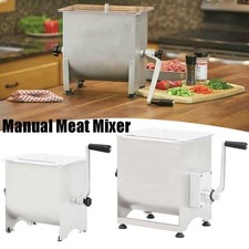 5/20KG Manual Meat Mixer Stainless Steel Food Blender Sausage Veg Maker Machine