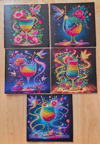 Handmade cocktail glass - 5,