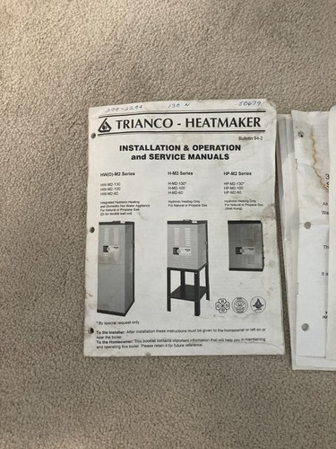 Trianco heatmaker gas boiler - heatmaker,