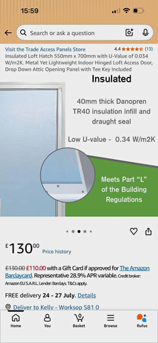 Trade access panels insulated - panels,