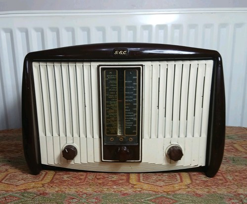 Bc3248l bakelite radio 3 - g.e.c,