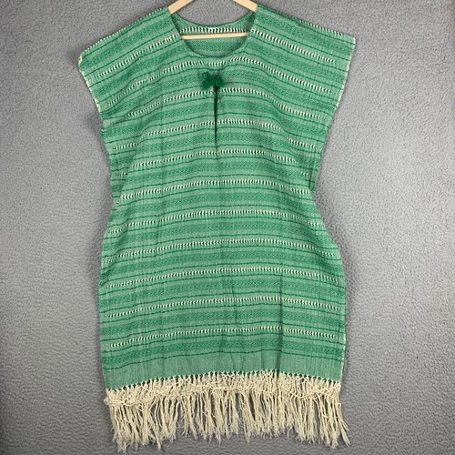 Vintage mexican dress - mexican, green