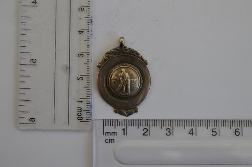 Cricket sterling silver fob - silver,