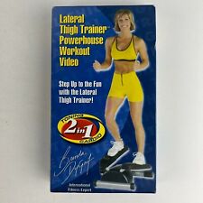 Lateral Thigh Trainer Powerhouse Workout Video VHS Tape