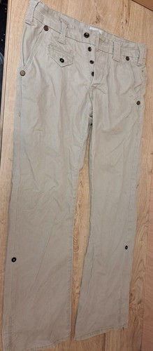 Levis cream beige jeans button - levis,