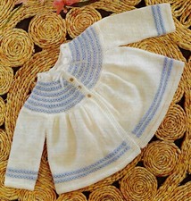 Baby's Matinee Coat in DK,3PLY