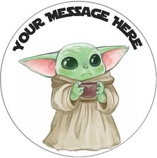 Grogu Baby Yoda Edible Cake