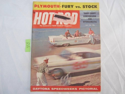 Hot rod magazine may 1957 - rod,