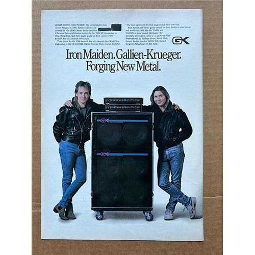 Iron maiden gallien - maiden, gallien-krueger