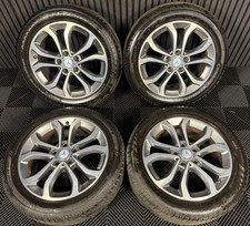 17" GENUINE MERCEDES C CLASS W205 GREY DC ALLOY WHEELS TYRES ALLOYS A2054010200