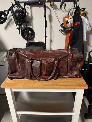 Men genuine leather - 30"men's,