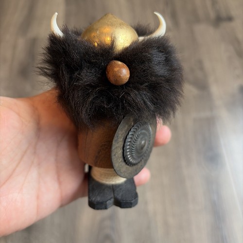 1967 danish wooden viking - wooden,