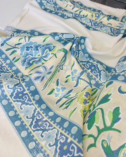 Scalamandre 100 linen fabric - scalamandre,