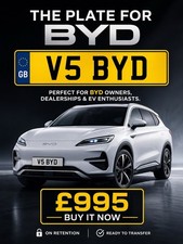 V5 BYD Private Number Plate