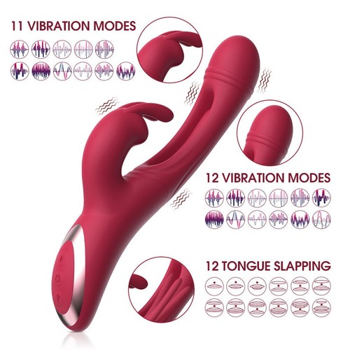 Rabbit vibrator rotating - vibrator,