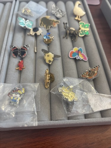 Job lot animal themed pin - job,