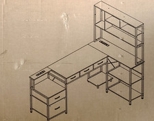 Coleshome Modern L-Shaped