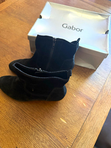 Gabor comfort black suede - comfort,