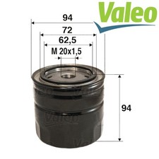 OIL FILTER 586026 VALEO I