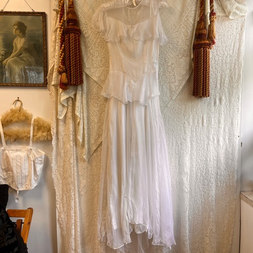 Vintage 1930s sheer - sheer, net